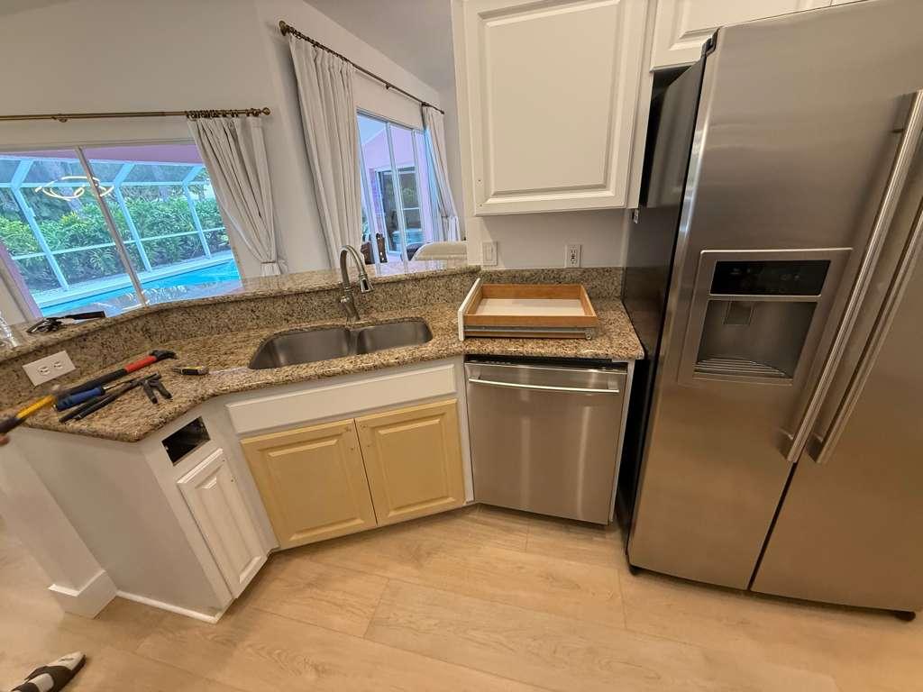 Before — original kitchen