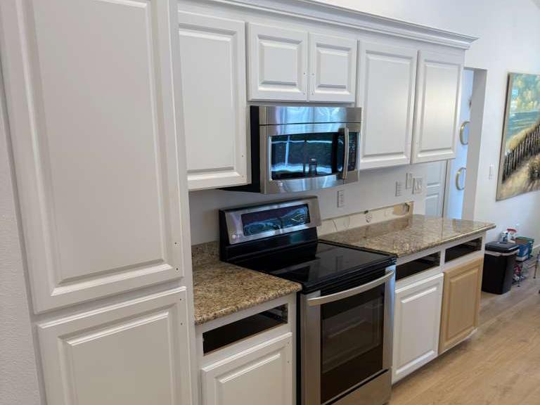 Before — kitchen view