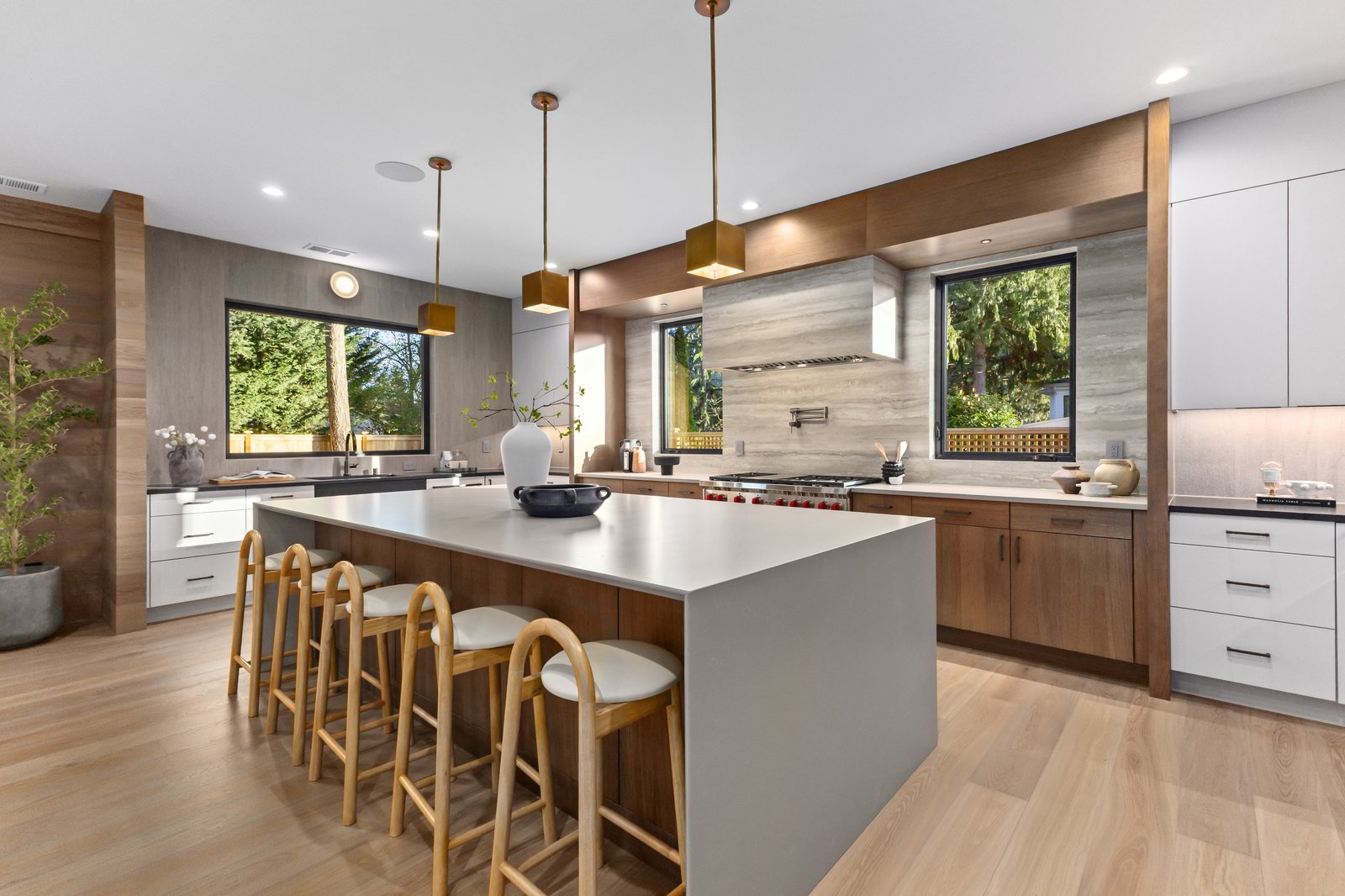 Island and countertops